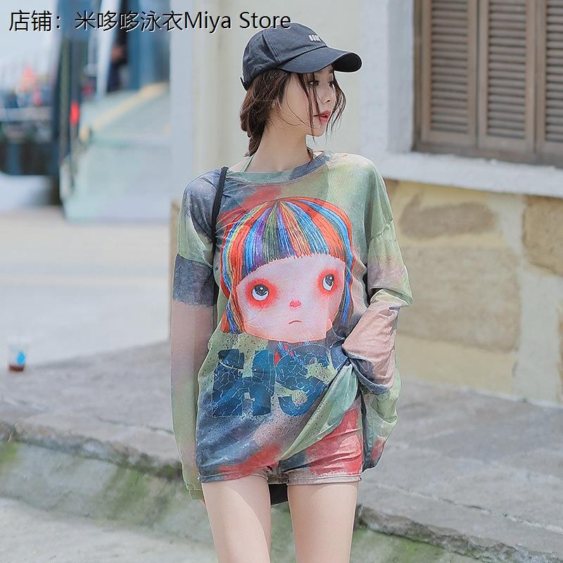 三件套保守大码遮肉高级感泳装