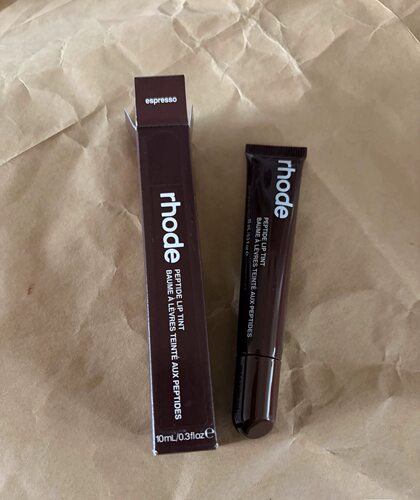 现货Rhode海莉有色唇彩唇釉toast