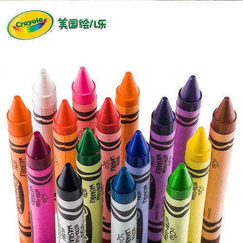 crayola美国可旋转96色大蜡笔