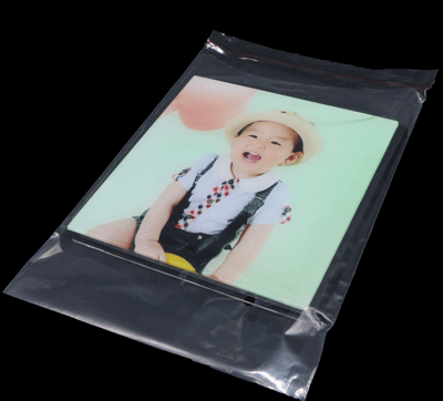百鑫 pe不干胶自粘袋8丝 30*40服装成衬衫包装袋透明塑料袋 批发