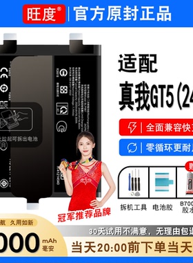 适用于真我GT5电池240W原装Realme正品RMX3823内置手机电板BLP987