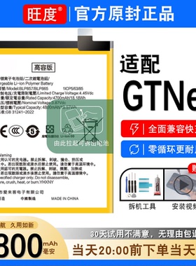 适用于真我GTneo电池原装gtneo正品RMX3031大容量内置手机BLP857