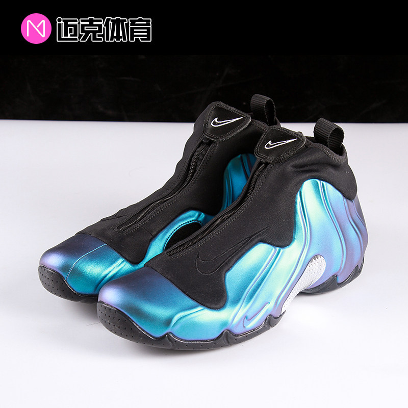 Nike Air Flightposite 1 风1 白黑中帮复古篮球鞋HJ4466-001
