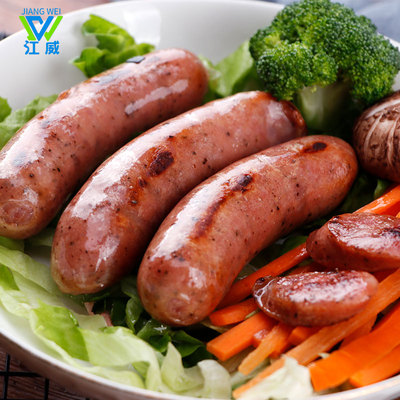 黑椒肉肠烤肠新鲜制作丸子鱼饼