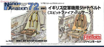 FineMolds 拼装 1/72 WWII RAF 飞机用安全带 NA6 现货