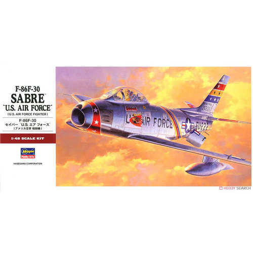 长谷川 1/48 F-86F-30佩刀战斗机美国空军 07213 现货