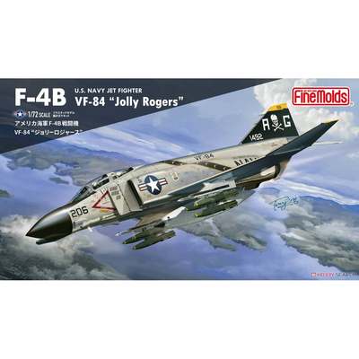Finemolds 1/72美海军 F-4B战斗机VF-84海盗旗中队 FF05现货