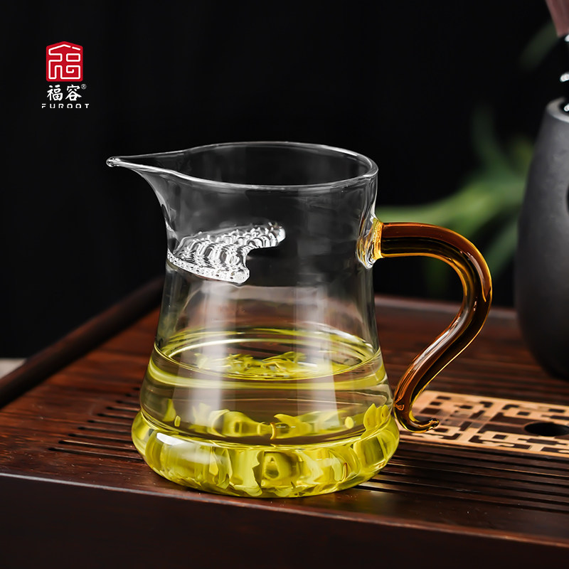 茶水分离泡茶公道杯玻璃公杯分茶器茶海绿茶过滤月牙杯茶具配件使用感如何?