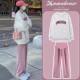 子两件套2026新款 洋气时髦显瘦宽松上衣卫衣裤 春秋冬 时尚 孕妇套装