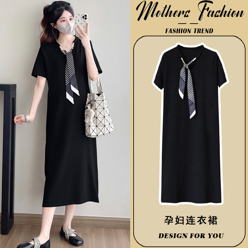孕妇连衣裙夏季2025新款
