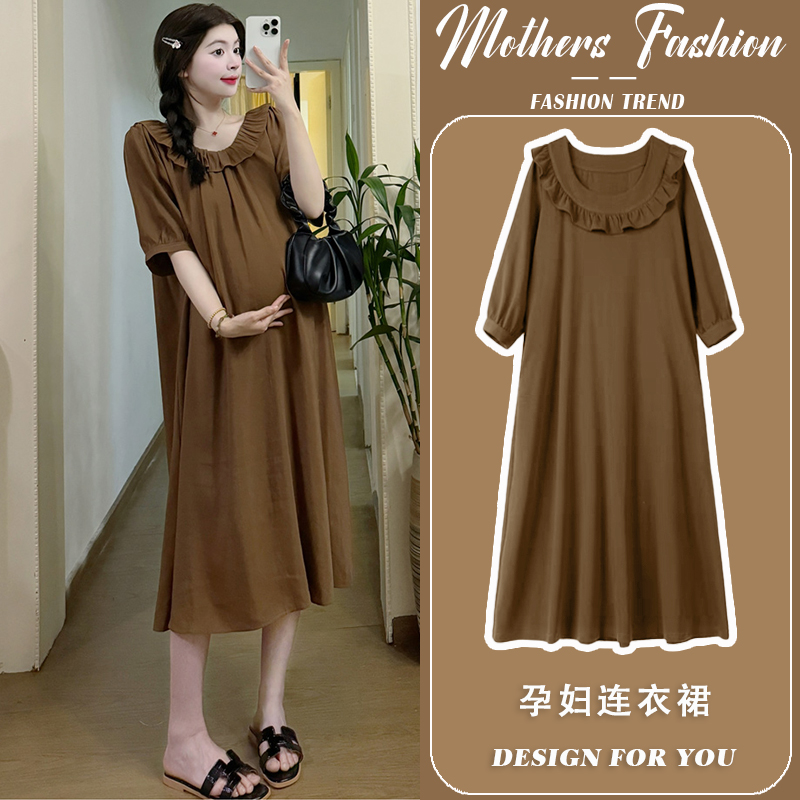 孕妇连衣裙夏2025新款穿到一生