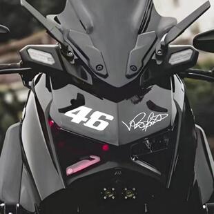 适用于雅马哈xmax300摩托车贴纸贴花灯眉版画装饰拉花贴防水防晒