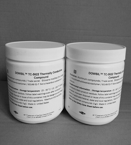 道康宁TC-5121C/TC-5625C/TC-5021/TC-5026灰色散热膏导热硅脂1KG