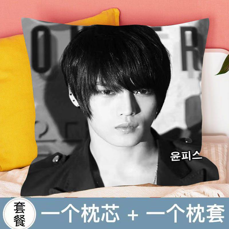 金在中双面抱枕靠垫卧室靠枕创意靠垫/抱枕
