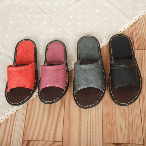 皮底防滑静音好打理居家鞋