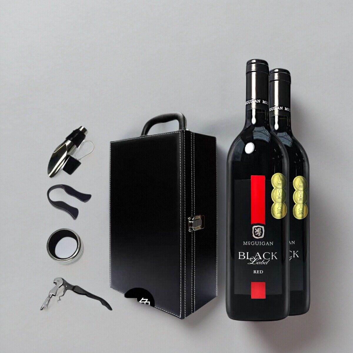 曼克根黑牌西拉/混酿红酒750ml*2图片