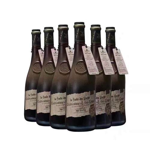 法国教皇新堡列级干红750ml*6支