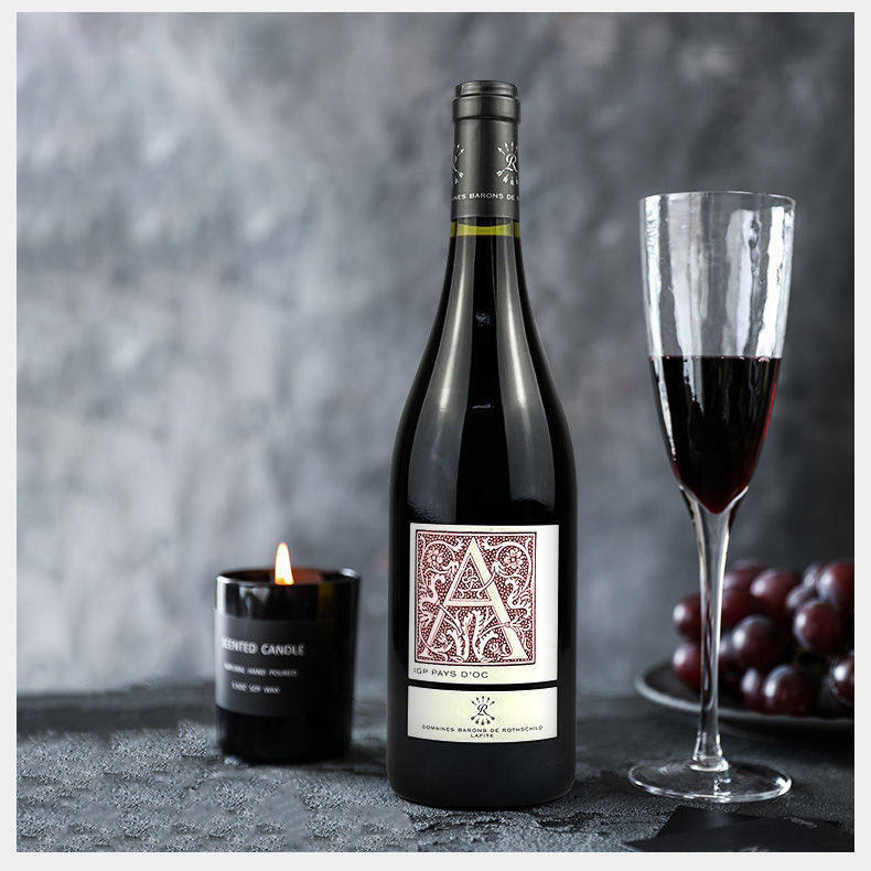 整箱 法国拉菲奥希耶红a干红750ml*6支 正品新标法国拉菲家族红酒