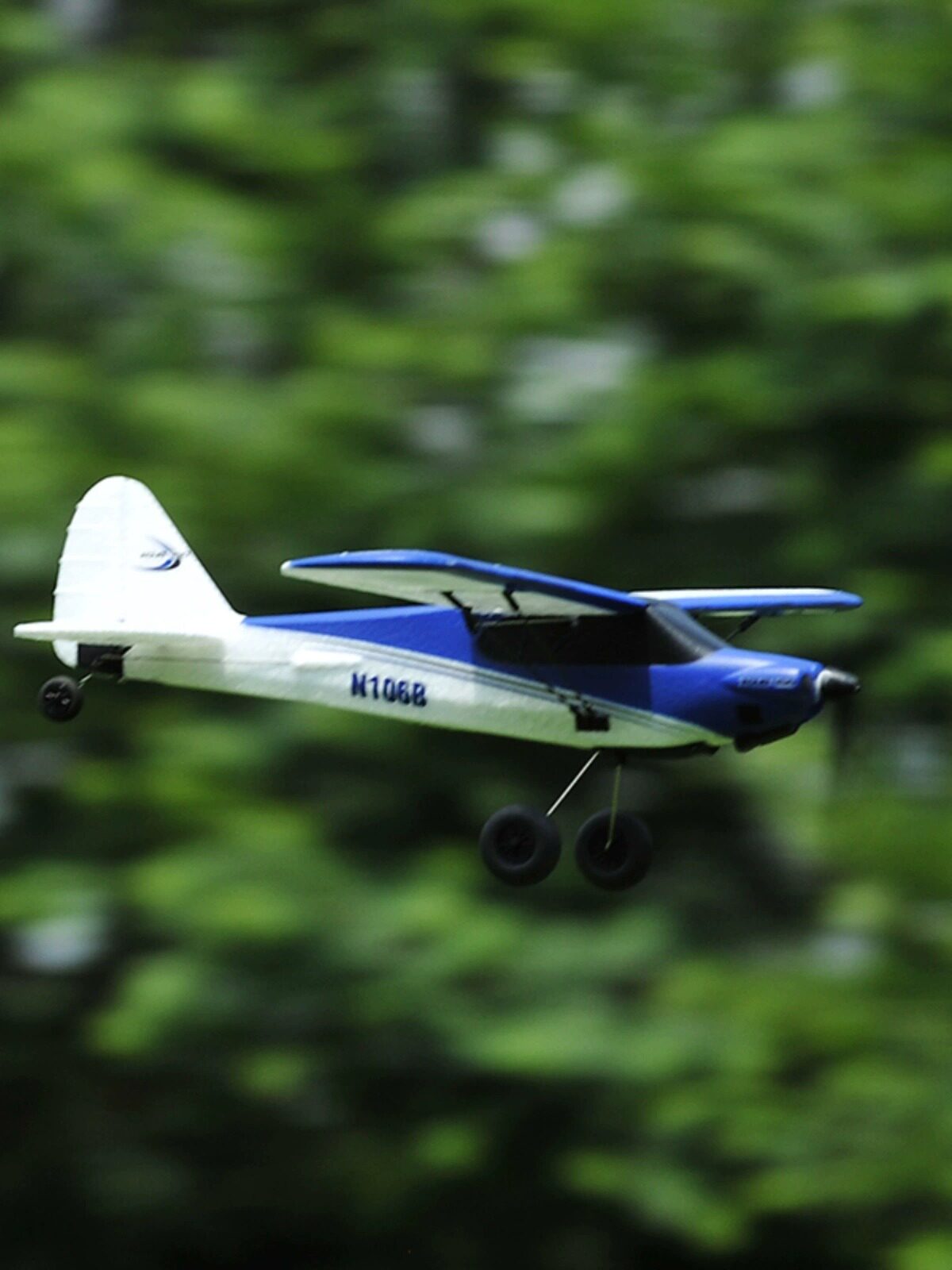 DINGDIAN XCUB 4 채널 원격 제어 항공기 단일 비행기 트레이너 CESSNA 모델 항공기 고정 날개 초보자 보급형 항공기