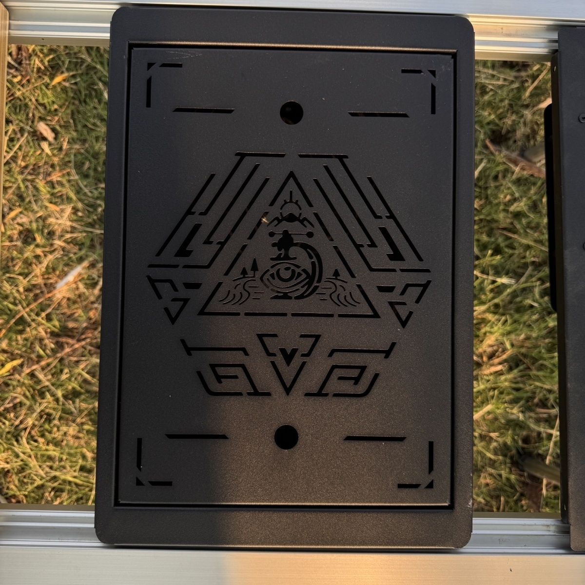 不锈钢igt单元模块茶盘户外便携式清仓磨砂黑单元板送收纳袋