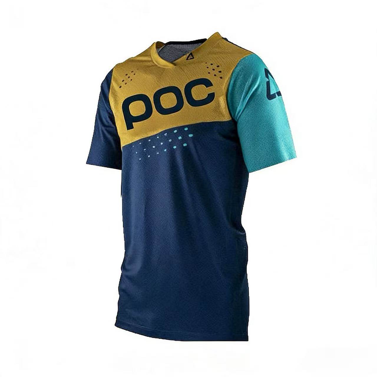竞赛POC户外长短袖山地降服骑行服速干透气越野自行车摩托骑行T恤