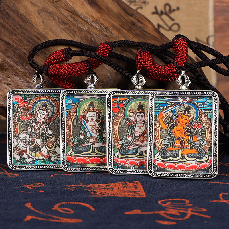 唐卡吊坠本命佛牌西藏护身符
