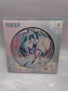 【正版国谷】萌域初音未来39花之语大徽章15cm泡面吧唧