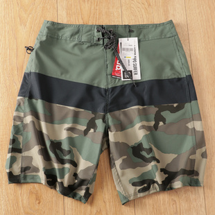 五分裤 整单货原包装 夏休闲速干透气弹力迷彩短裤 外贸男士 福利款