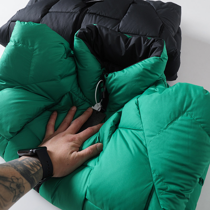 男士90白鸭绒保暖羽绒服