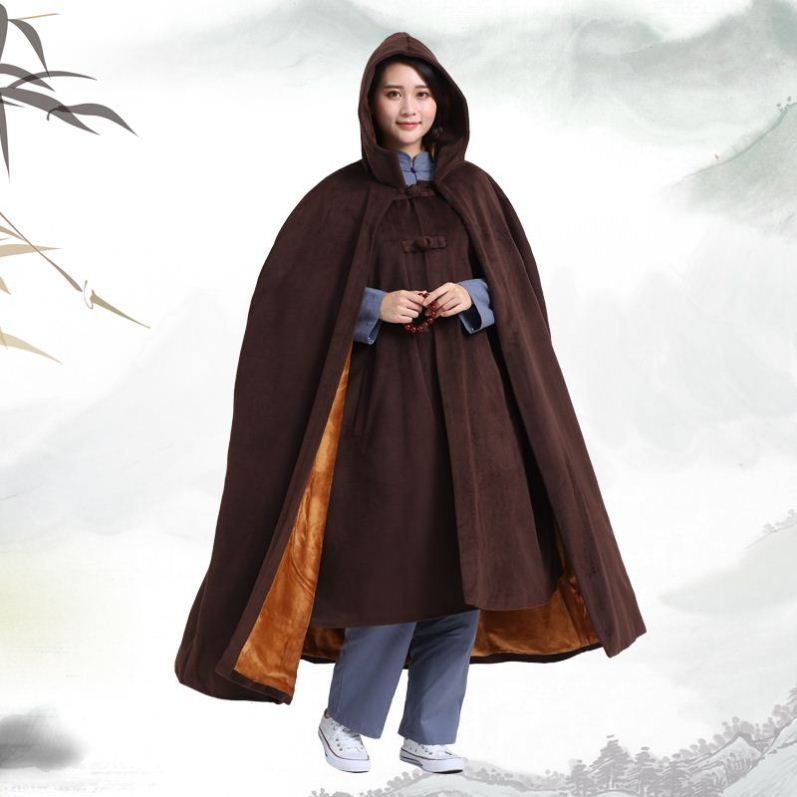 披风僧衣僧服大衣披风禅修披风加绒打坐大师斗篷寺庙服禅修服禅修在类目 女装/女士精品, 唐装/民族服装/舞台服装, 民族服装/舞台装中 - 来自Buy2taobao.com提供专业的淘宝代购服务