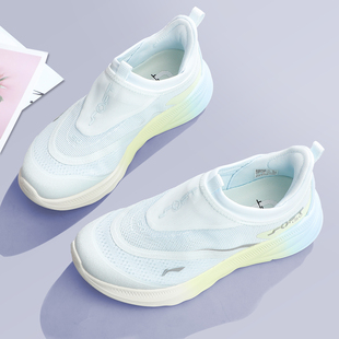 懒人鞋 李宁soft一脚蹬女鞋 休闲鞋 透气百搭运动鞋 AGLV006 2025新款