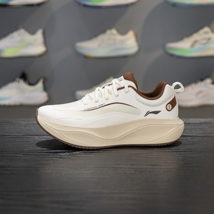 李宁专业跑步系列缓震保护跑鞋女款2025冬季新款轻便防滑运动鞋子