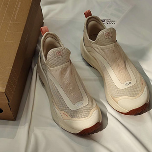 正牌李宁运动鞋女款2026春季新款女士soft一脚蹬休闲鞋厚底女鞋子