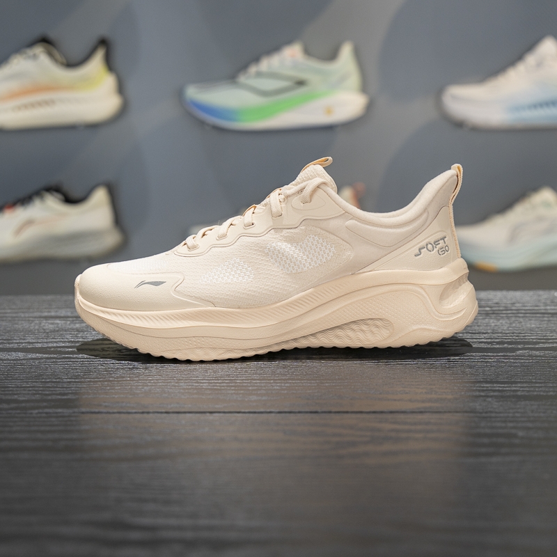 李宁SOFT GO 2 WMS柔软舒适潮流休闲鞋女款2025冬季新款运动鞋子