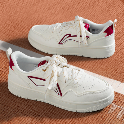 李宁天迹soft板鞋男女款2026春季新款软底厚底休闲鞋运动鞋男鞋子