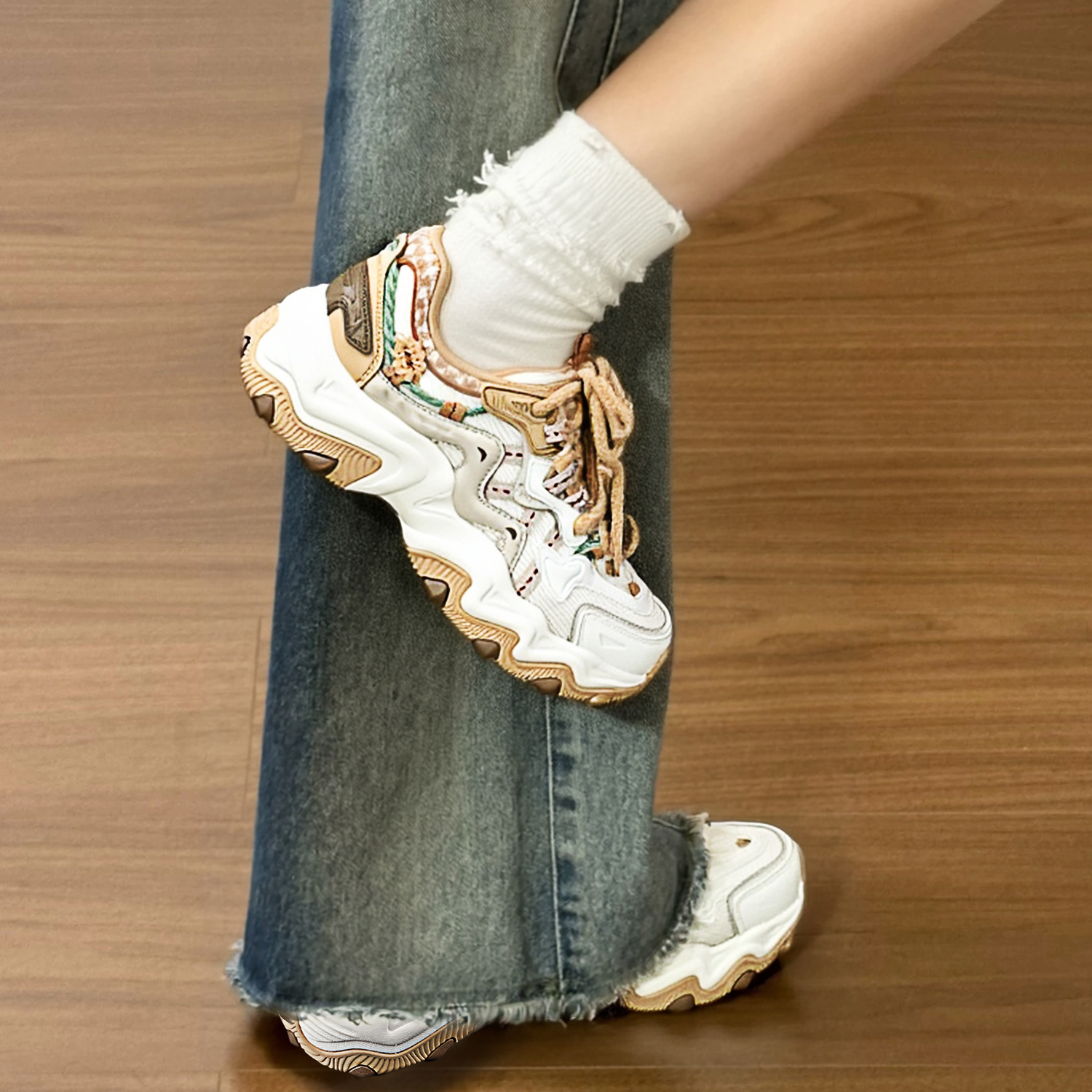 李宁猫爪LITE 2经典休闲鞋女款2025冬季新款暖减震轻便经典运动鞋