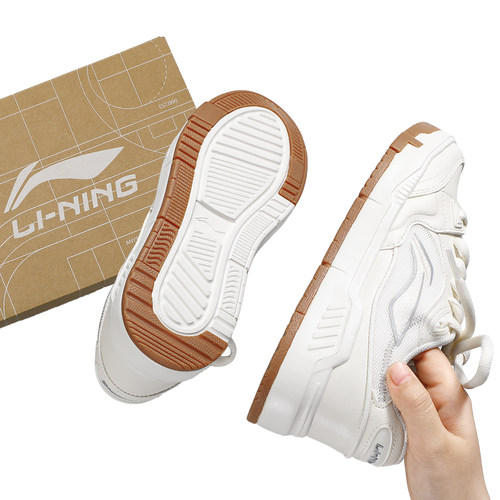 李宁COMMON 80s板鞋女款2026夏季新款女士软底运动鞋休闲鞋女鞋子