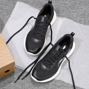 跑步鞋 李宁运动鞋 轻云轻便减震耐磨休闲鞋 新款 ARSV038 女2025春季