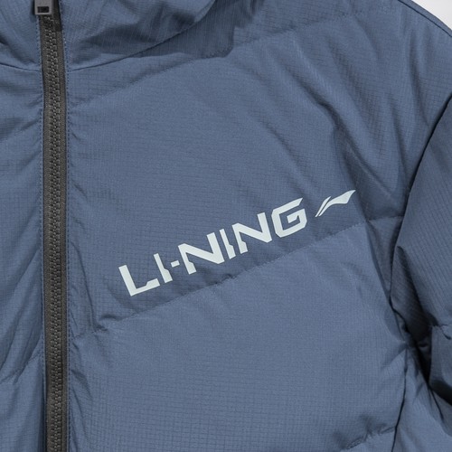 李宁羽绒服短款男款2024冬季新款85%鸭绒保暖加厚羽绒外套AYMU079