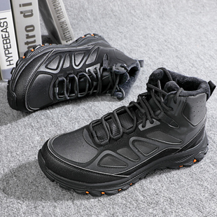 李宁运动潮流系列加绒保暖经典运动鞋男款2025冬季新款防滑休闲鞋