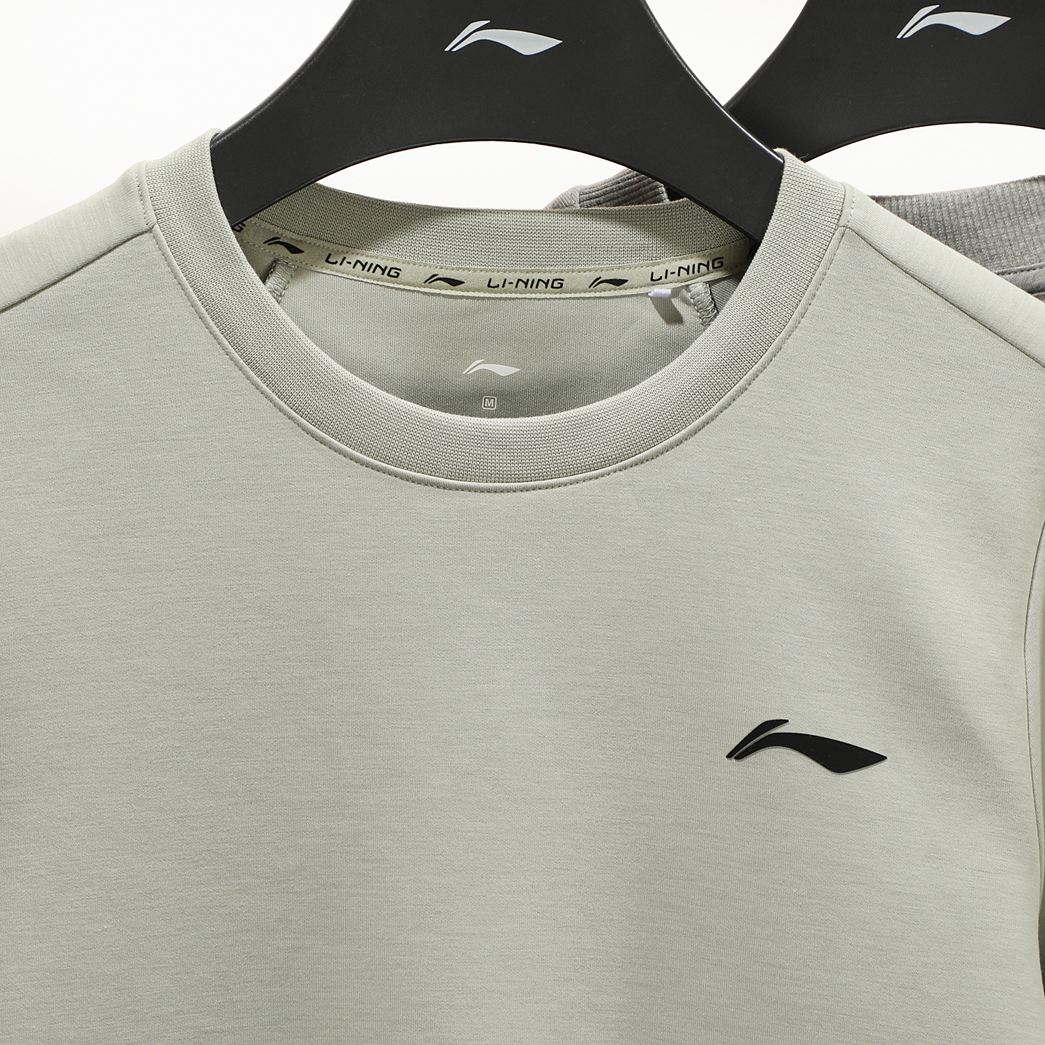 李宁针织无帽上衣男款2025秋季新款运动休闲宽松时尚潮流长袖套头