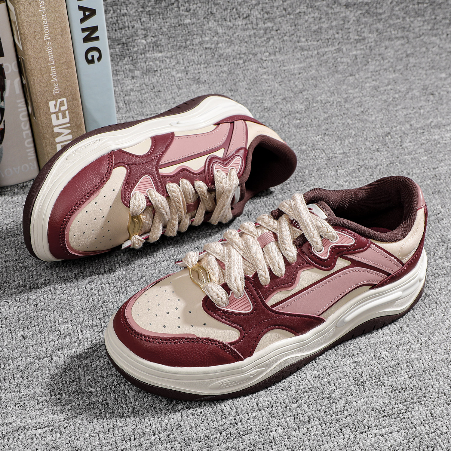 李宁板鞋女鞋2025春季新款日进斗金减震软底溶解鞋运动鞋AGCV008,运动鞋new,板鞋,淘宝优惠券,粉丝福利购,淘宝优惠卷