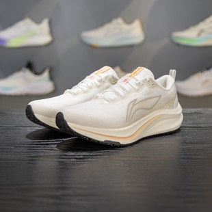 李宁赤兔8反光轻量竞速训练跑鞋女款2025秋冬新款青年学生跑步鞋