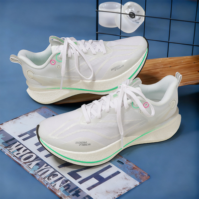 李宁赤兔8PRO反光轻量高回弹竞速跑鞋女款2025冬季新款加厚跑步鞋