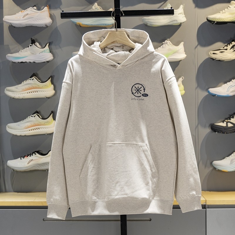 李宁韦德系列宽松连帽卫衣男款2026春季新款宽松百搭潮流时尚套头,运动服/休闲服装,运动卫衣/套头衫,淘宝优惠券,粉丝福利购,淘宝优惠卷