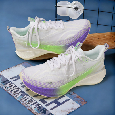 李宁赤兔8PRO反光轻量高回弹竞速跑鞋女鞋2025冬季新款加厚运动鞋