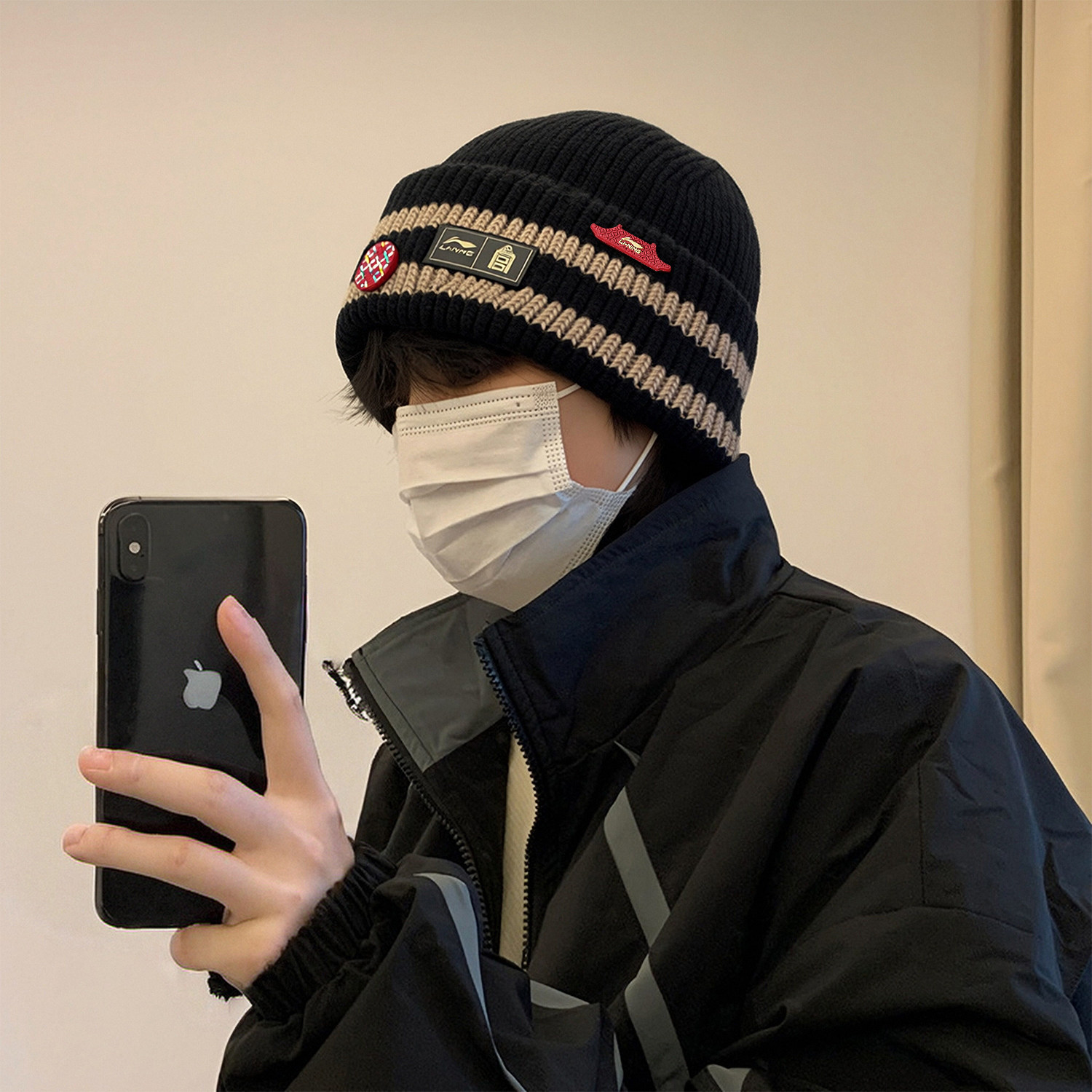 李宁故宫文化联名2026春季新款男女同款保暖舒适百搭防风针织帽子,运动包/户外包/配件,运动帽,淘宝优惠券,粉丝福利购,淘宝优惠卷