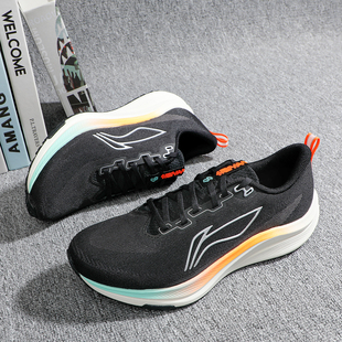 李宁赤兔8跑步鞋男2025秋冬新款轻便训练运动鞋加厚青少年学生鞋