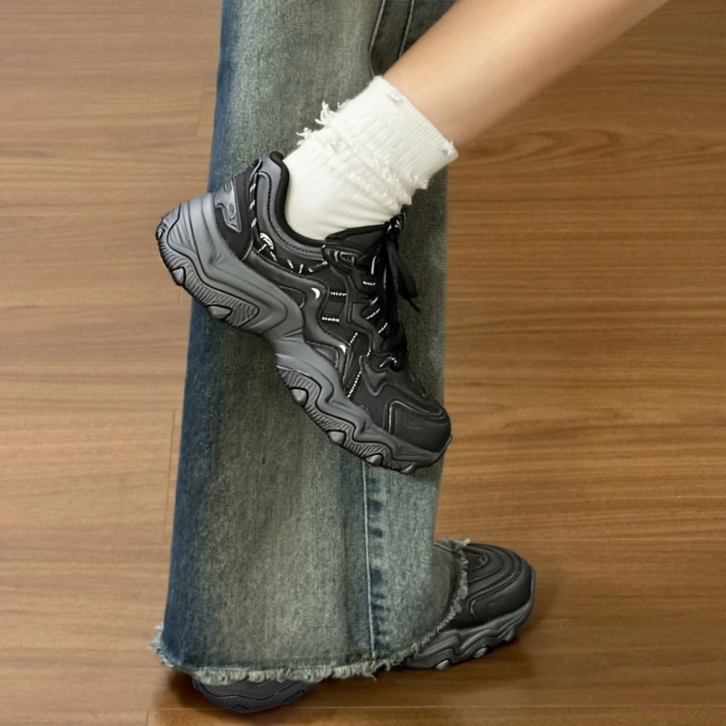 李宁猫爪LITE 2经典休闲鞋女款2025冬季新款暖减震轻便经典运动鞋