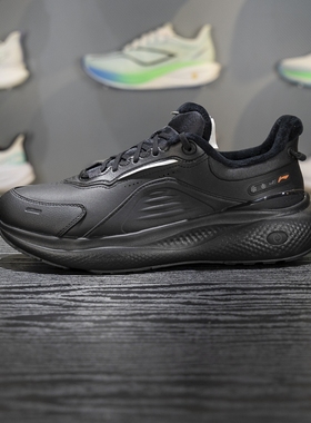 李宁SOFTPLUS2FLEECE反光加绒保暖潮流休闲鞋2025冬季新款运动鞋